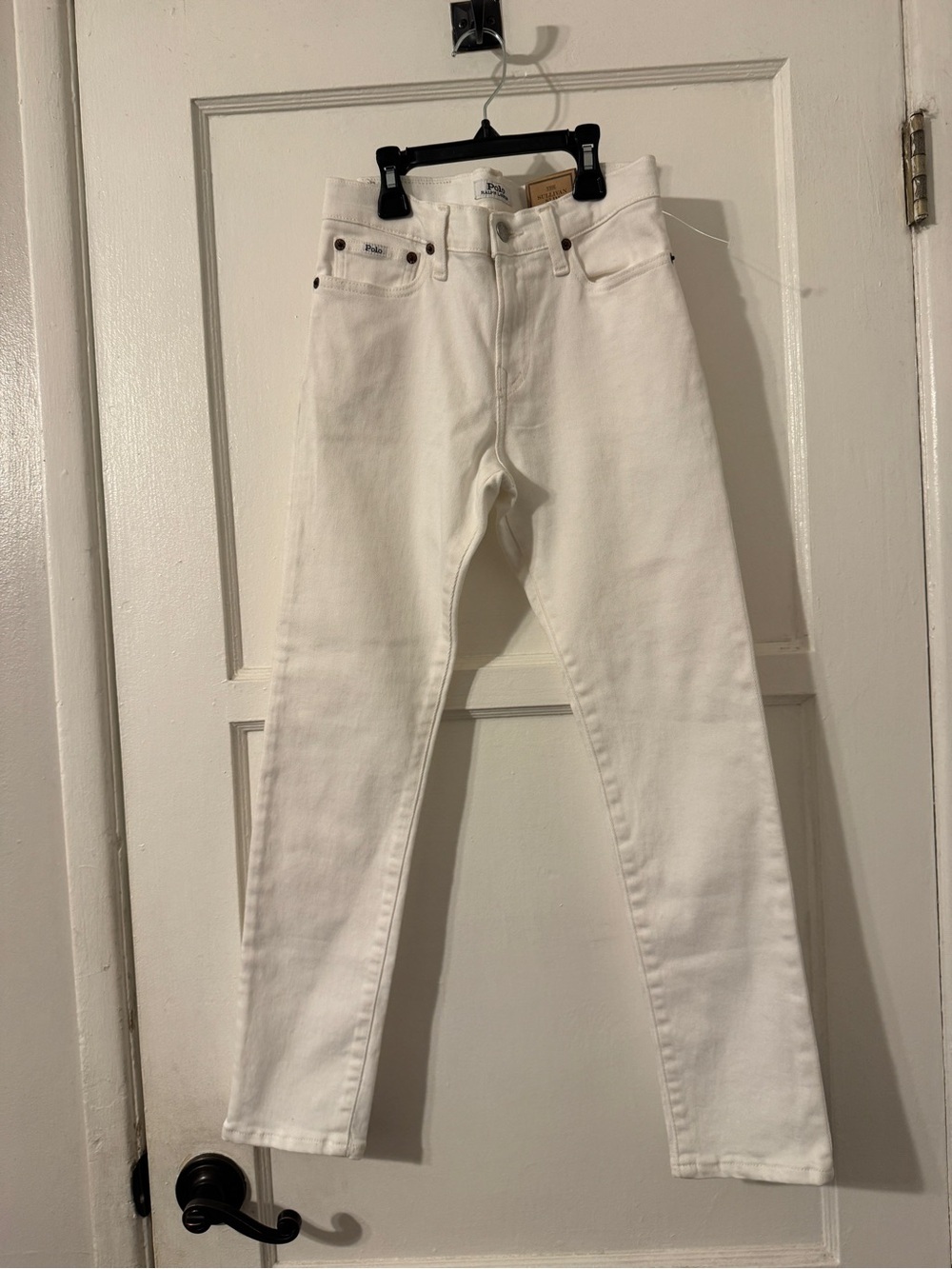 Ralph Lauren Polo White pants the Sullivan slim sz 12